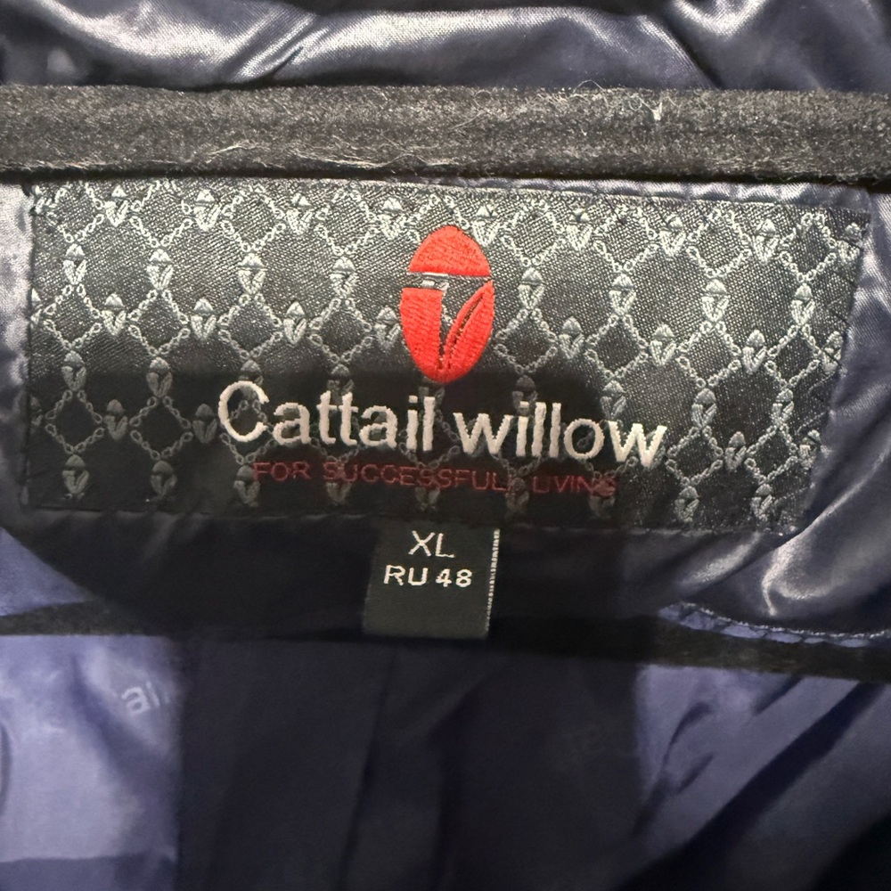 Cattail Willow Navy Down Jacket View 6